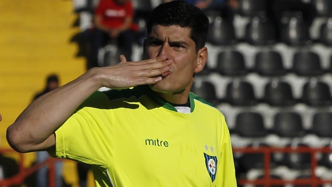 La efusiva celebración de Carlos Lampe con el gol que clasificó a Boca a semifinales de Copa Libertadores