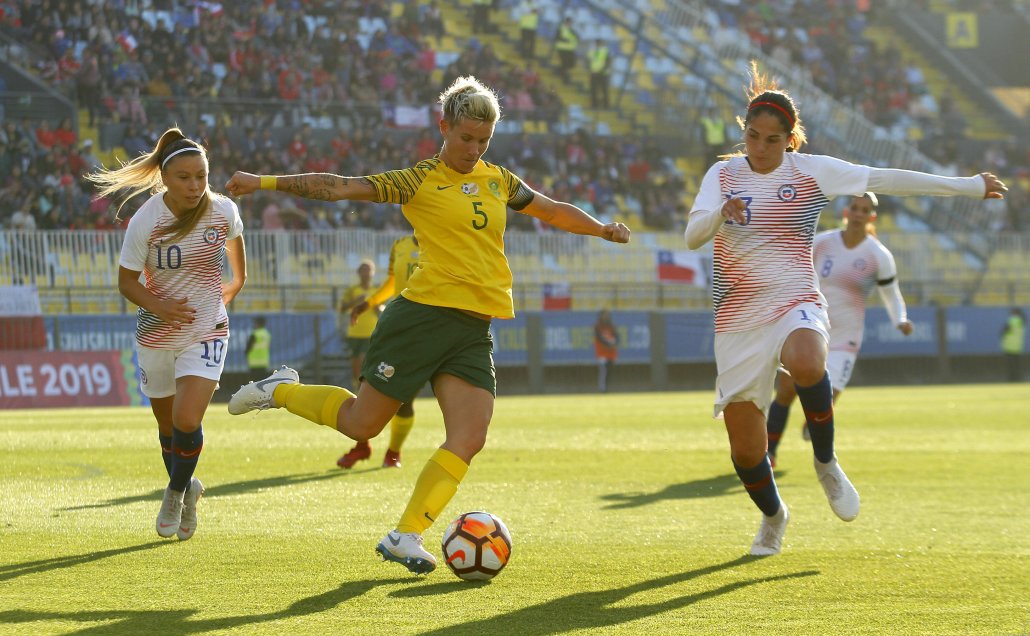 La selección chilena femenina se hizo fuerte en casa y derrotó a Sudáfrica en el Estadio Sausalito
