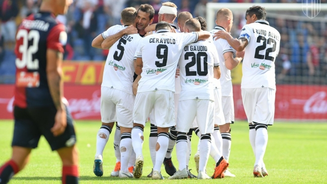 Parma de Francisco Sierralta se impuso sobre Genoa en la liga italiana