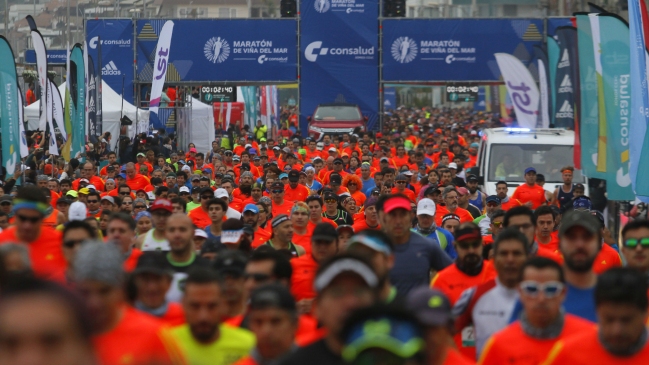 Nicholas Chelimo Kipkorir se coronó en el Maratón de Viña del Mar e impuso un nuevo récord