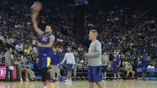 La última genialidad de Stephen Curry que dejó a todos sorprendidos