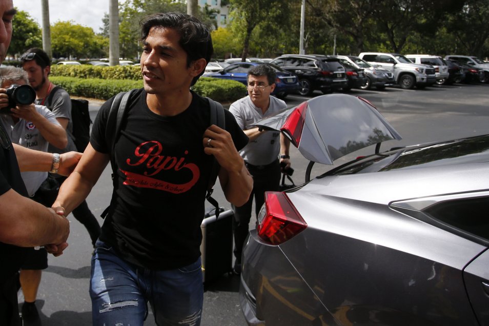 Matías Fernández llegó a Miami para integrarse a la Roja