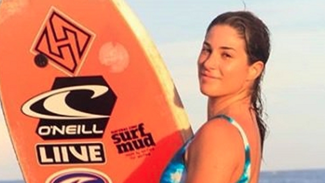 Chilena Valentina Díaz se metió al top ten mundial de Bodyboard