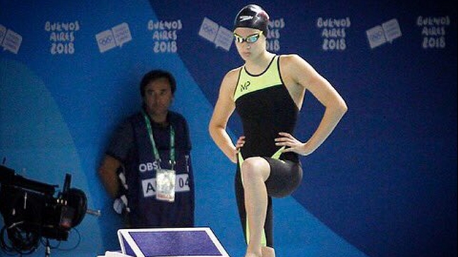 Inés Marín batió récord de Chile y ganó otra serie en los Juegos Olímpicos de la Juventud
