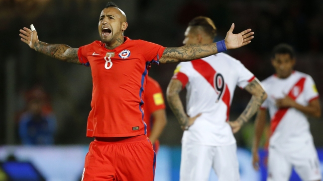 Chile venció a Perú de la mano de Arturo Vidal en el último “Clásico del Pacífico”