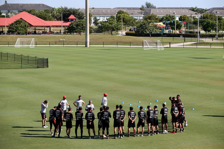 La Roja tuvo su último entrenamiento en Miami antes de viajar a suelo azteca para enfrentar a México