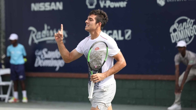 Christian Garín volvió a derrotar a Federico Delbonis en una final y se coronó en Santo Domingo