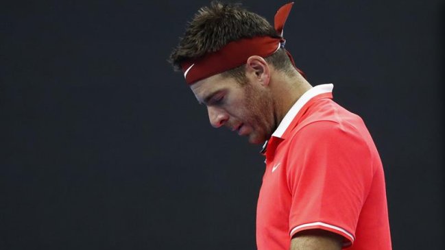 Un terrible golpe para Del Potro: Sufrió una fractura de rótula en la pierna derecha