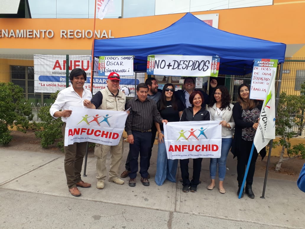 Iquique: Funcionarios del IND exigieron reincorporación de reconocido formador deportivo