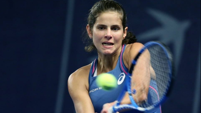 Julia Goerges llevó su favoritismo a las semifinales en Luxemburgo