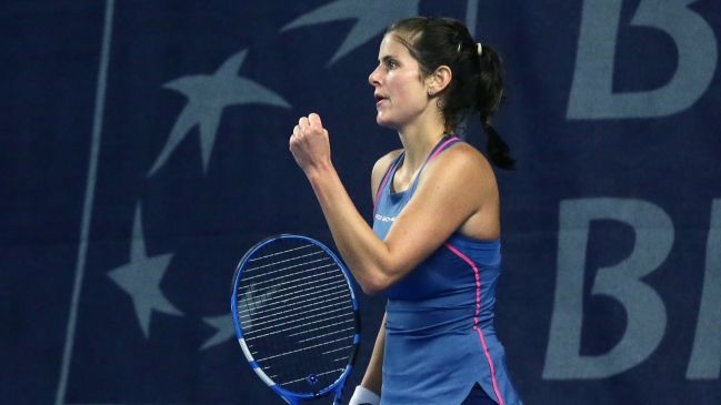 Julia Goerges remontó ante Eugenie Bouchard y alcanzó la final en Luxemburgo