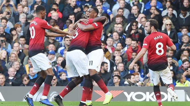 Alexis Sánchez vio minutos en vibrante empate de Manchester United ante Chelsea