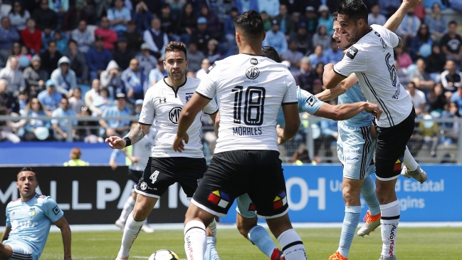 Insaurralde metió un frentazo para poner el empate entre Colo Colo y O’Higgins