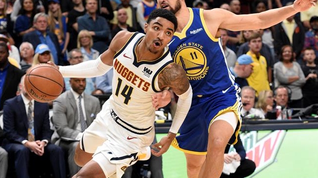 Denver Nuggets frenó a los Warriors y les quitó el invicto