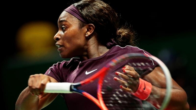 Stephens venció a Osaka en duelo de campeonas del US Open en Singapur