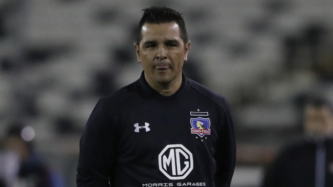 Espina: Héctor Tapia es el DT de Colo Colo, tenemos confianza en que se revierta la situación