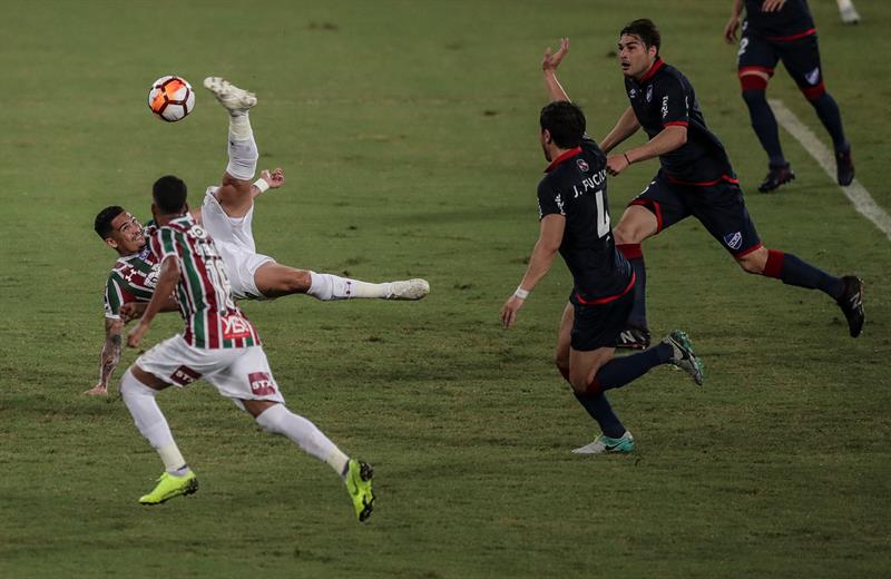 La intensa igualdad entre Fluminense y Nacional en cuartos de final de la Copa Sudamericana