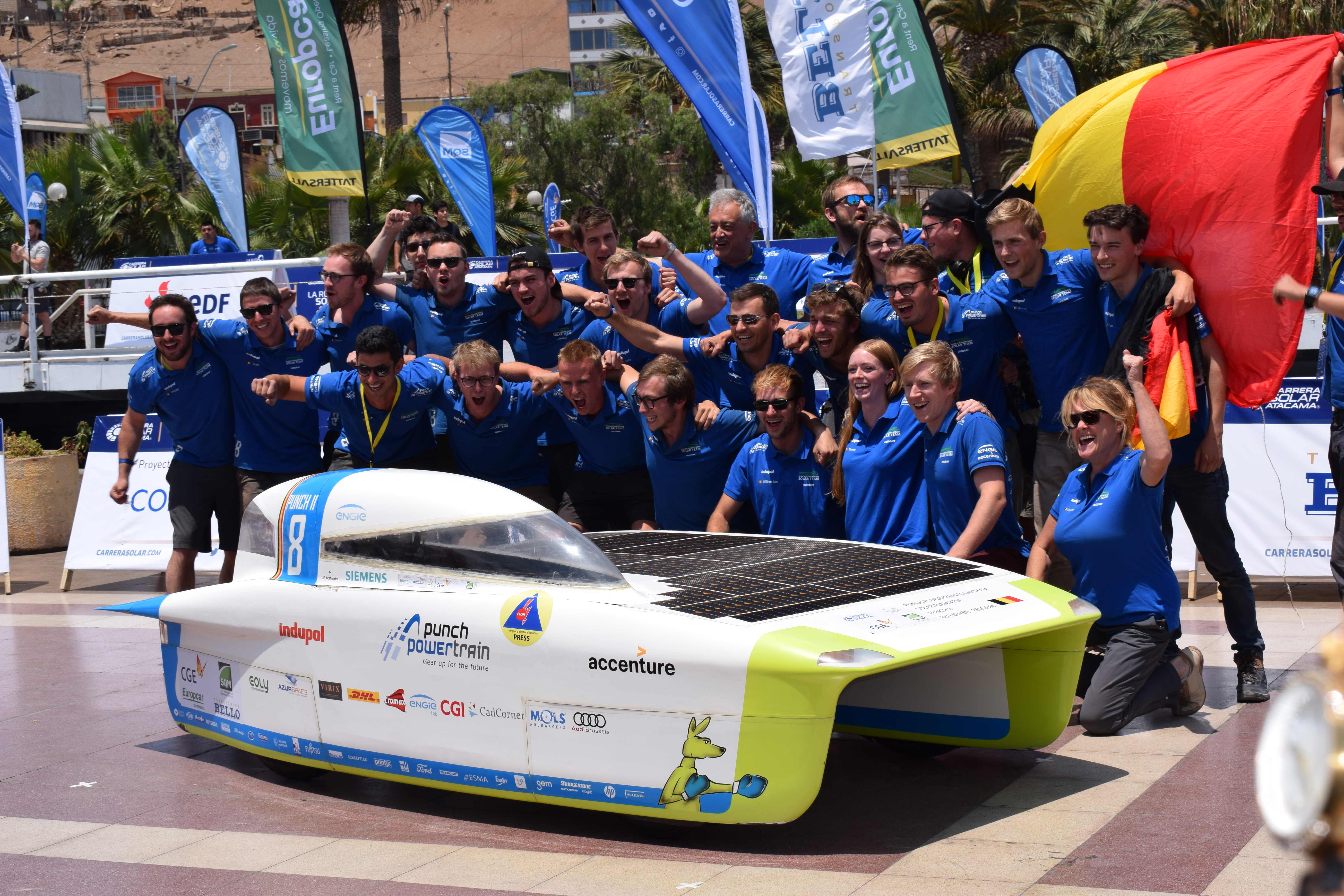 Equipo belga ganó la quinta versión de la Ruta Solar Atacama