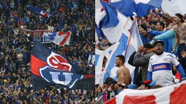 Hinchas de la U y la UC compartirán tribuna en el clásico estudiantil