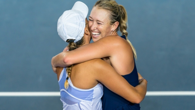 Alexa Guarachi y Giuliana Olmos consiguieron esforzado paso a semifinales en Macon
