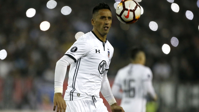 Barrios: Necesitamos ganar, porque Colo Colo siempre tiene que estar en una copa internacional