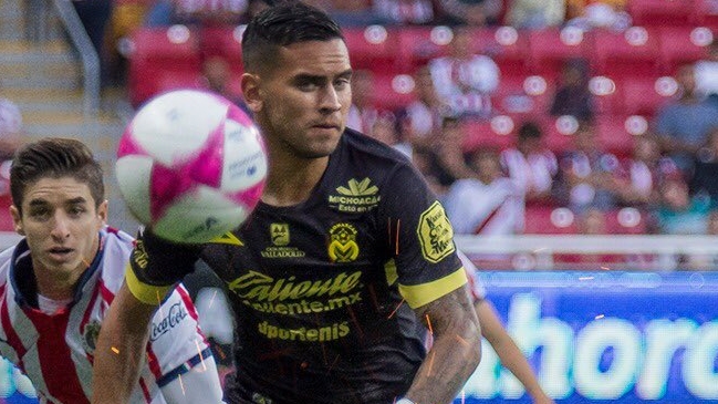 Sebastián Vegas anotó en importante victoria de Monarcas Morelia sobre Guadalajara