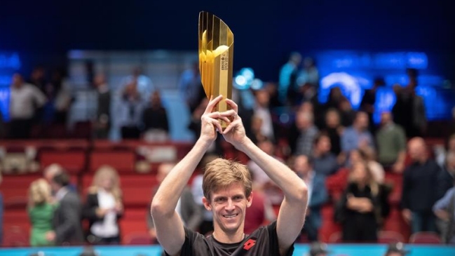 Kevin Anderson ganó el título en Viena y clasificó al Torneo de Maestros