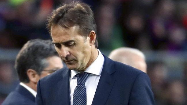 Julen Lopetegui, DT de Real Madrid: Estoy triste, pero tengo fuerzas para seguir