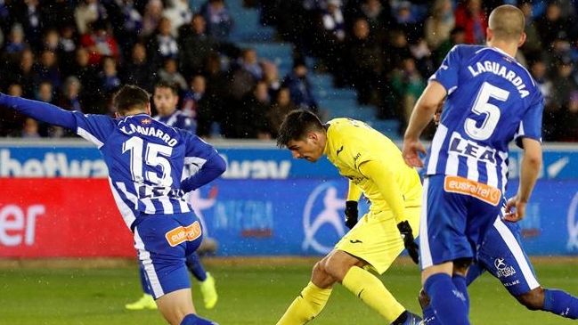 Alavés de Maripán venció al Villarreal de Iturra y quedó como escolta en España