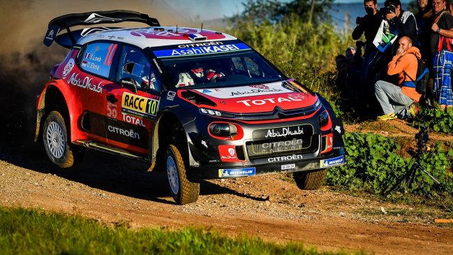 Sebastien Loeb ganó el Rally de Cataluña y Ogier se alzó como líder del Mundial