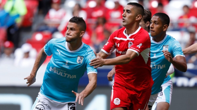 Osvaldo González marcó un gol en aplastante victoria de Toluca sobre Querétaro de Puch