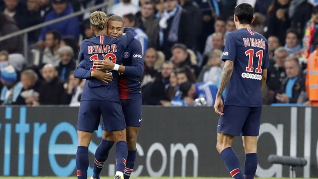 Kylian Mbappé y Julian Draxler sellaron el triunfo de PSG en el clásico con Olympique Marsella