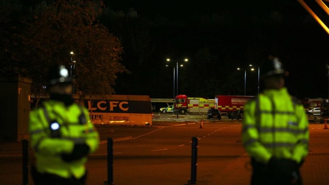 Cámara de seguridad captó el momento de la caída del helicóptero del presidente de Leicester