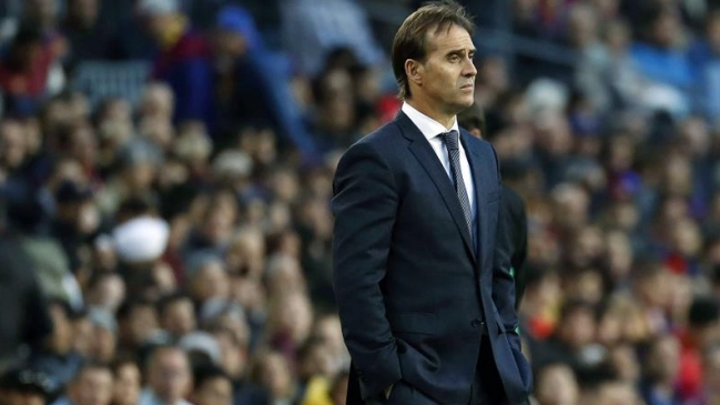 Real Madrid desvinculó al técnico Julen Lopetegui