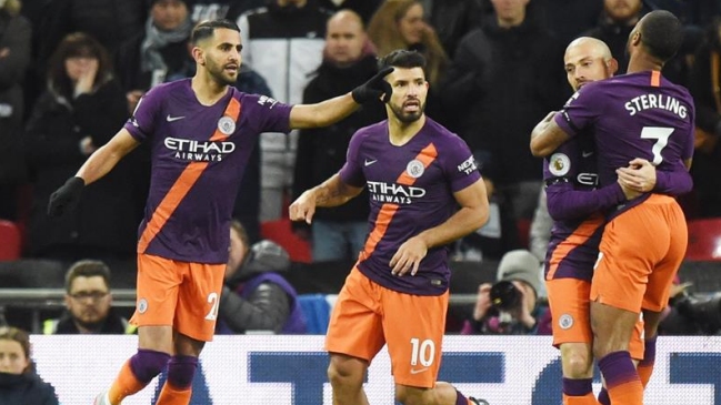 Mahrez se vistió de héroe y le dio un importante triunfo a Manchester City sobre Tottenham