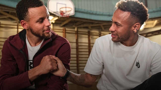 Neymar y Curry compartieron experiencias sobre enfrentar a Messi, Cristiano y LeBron James
