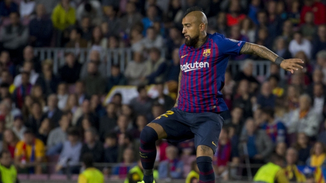 Arturo Vidal fue convocado en Barcelona para enfrentar a Cultural Leonesa por la Copa del Rey