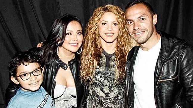 Marcelo Díaz le cumplió el sueño a su hijo: Conocer a Shakira