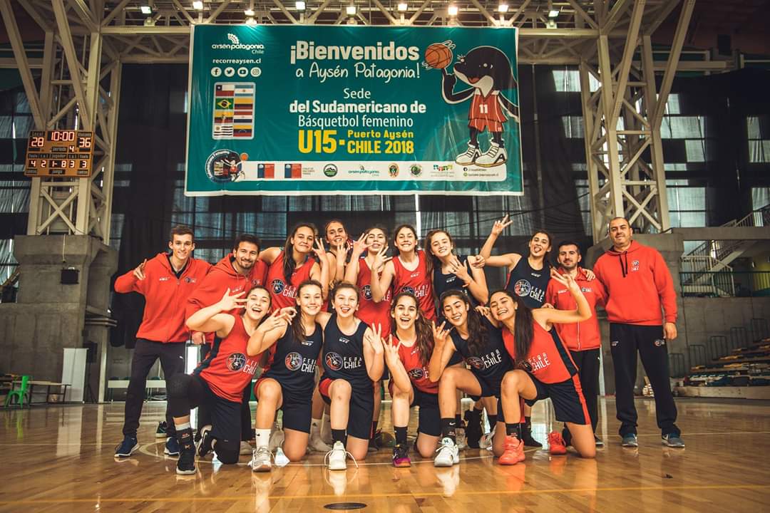 Chile venció a Colombia y se metió en semis del Sudamericano Sub 15 de baloncesto femenino