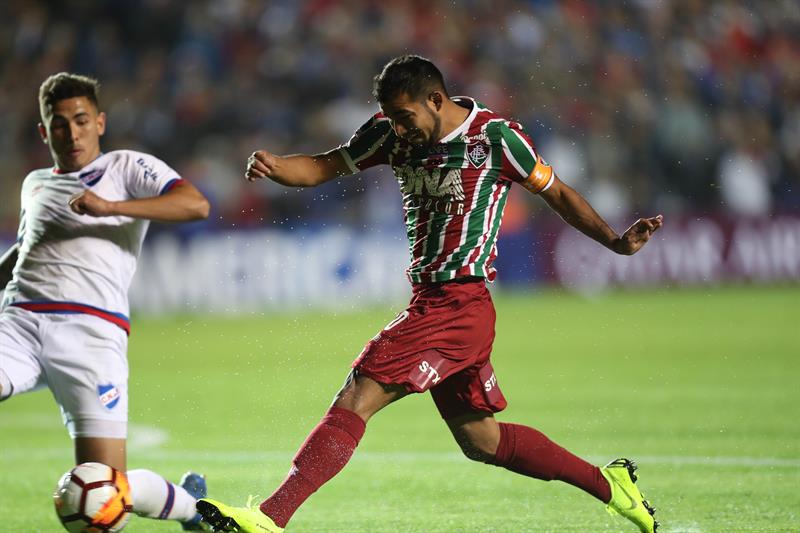 Fluminense y Atlético Paranaense celebraron sus pasos a semifinales de la Copa Sudamericana