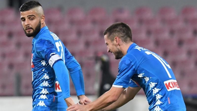 Napoli aplastó a Empoli y se instaló como exclusivo escolta de Juventus