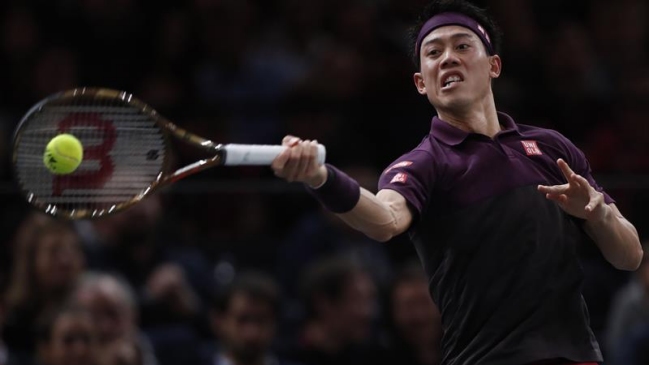 Del Potro se bajó del Masters de Londres y será sustituido por Nishikori