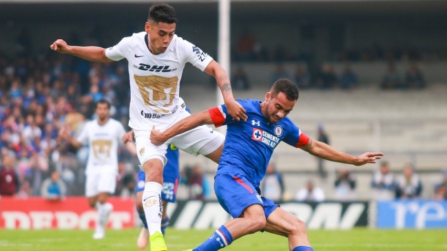 Cruz Azul de Lichnovsky derrotó a domicilio a Pumas de Mora y Martín Rodríguez