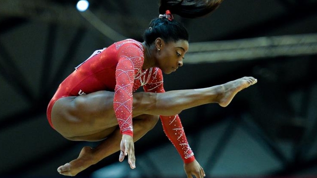 Simone Biles logró cuatro oros de seis posibles en los Mundiales de Doha