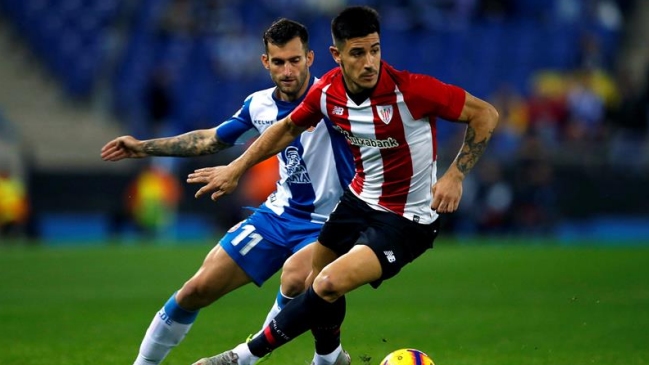 Espanyol derrotó ajustadamente a Athletic de Bilbao y quedó como sublíder de la liga española