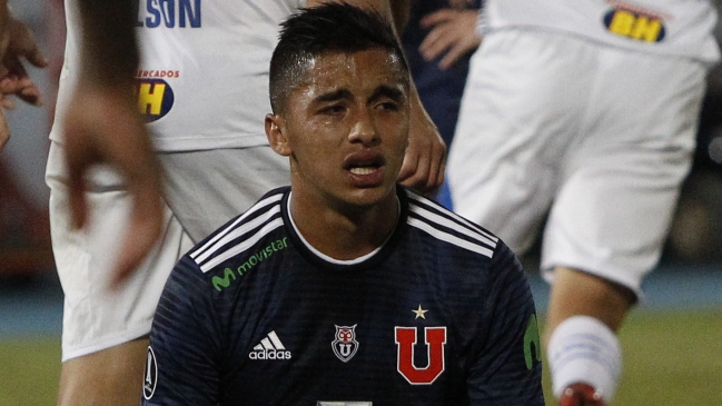 Codazo de Gonzalo Jara dejó complicado a Nicolás Guerra de cara al choque con San Luis