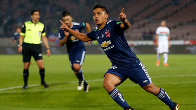 Nicolás Guerra entrenó con normalidad y podrá estar en el duelo ante San Luis