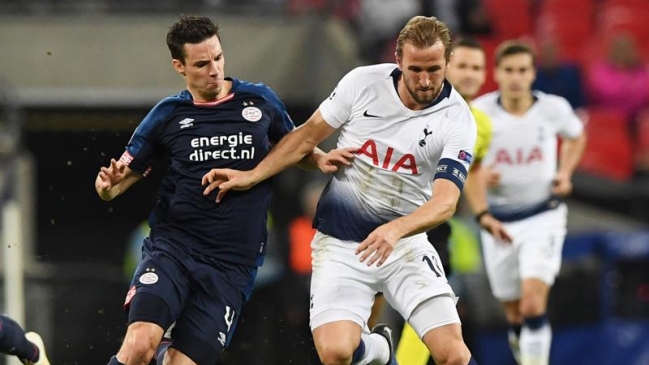 Tottenham logró remontada sobre PSV y se ilusiona con los octavos en Champions