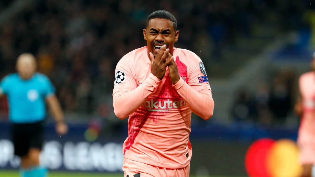 Malcom e Icardi anotaron golazos en igualdad de Barcelona e Inter en la Champions