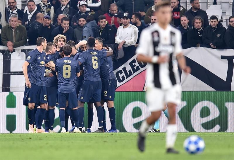 Fue “diablo” en el final: El triunfo de Manchester United sobre Juventus en Turín